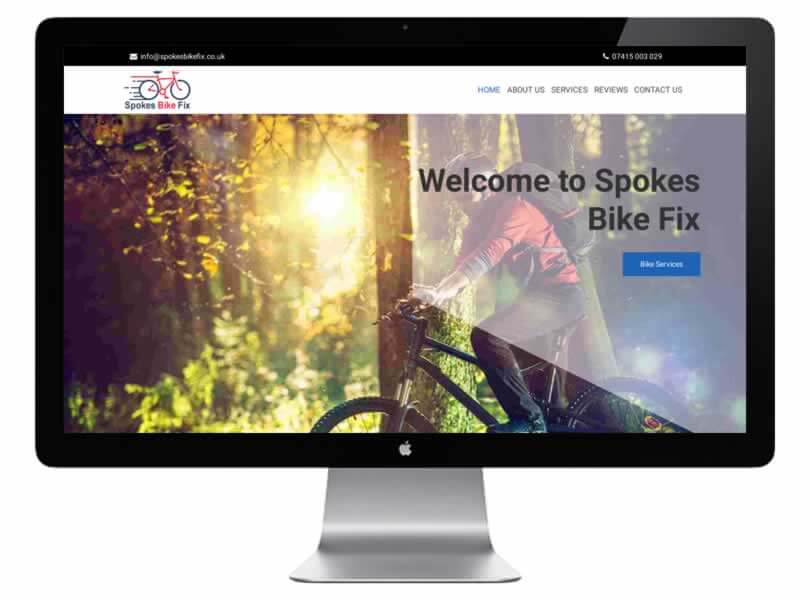 Spokes Bike Fix Grimsby Specialist Bike Fix Website Design Grimsby